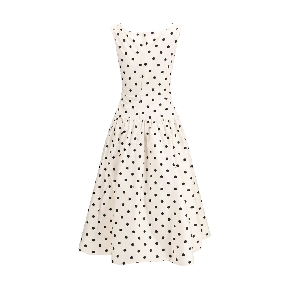 Self-Portrait Multicolor Cotton Casual Dress