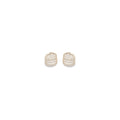 Self-Portrait Gold Brass Earrings