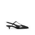 Miu Miu Black Calfskin High Heel Pumps