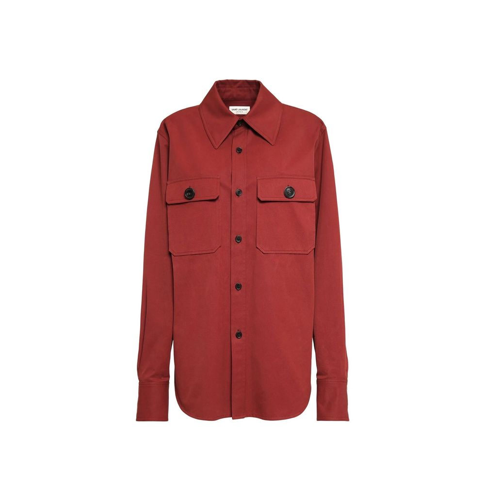 Saint Laurent Multicolor Denim Shirt