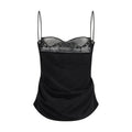 Magda Butrym Black Silk Blouse
