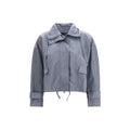 PINKO Blue Polyester Shell Jacket