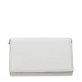 Jimmy Choo White Leather Clutch Bag