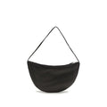 The Row Black Calf Leather Bos Taurus Shoulder Bag