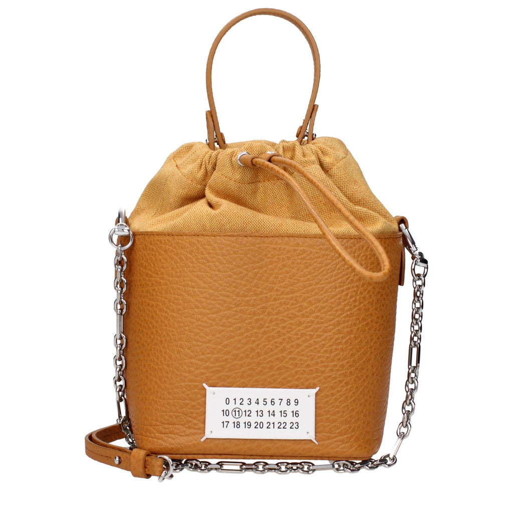 Maison Margiela Brown Leather Handbag