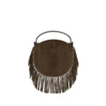 Isabel Marant Brown Calf Leather Bos Taurus Shoulder Bag