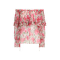 Chloé Multicolor Silk Pattern Shirt