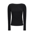 Max Mara Pure Black Viscose Shirt