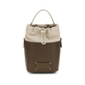 Maison Margiela Brown Calf Leather Bos Taurus Backet Bag