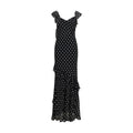 Self-Portrait Black Viscose Casual Dress