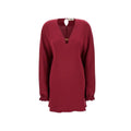 Fendi Purple Silk Casual Dress