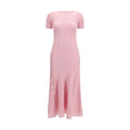 Self-Portrait Multicolor Viscose Casual Dress