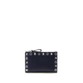 Valentino Garavani Black Calf Leather Bos Taurus Wallet