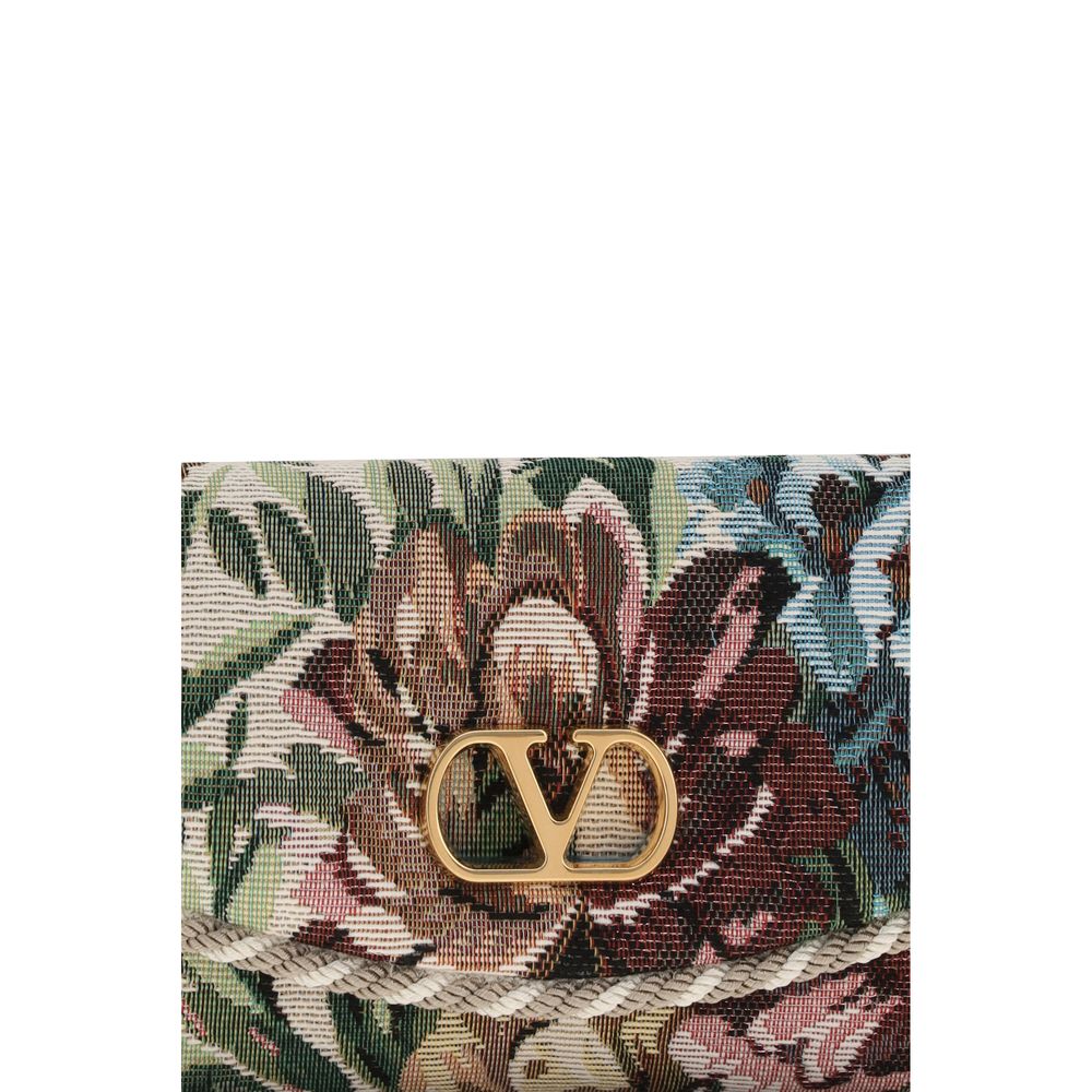 Valentino Garavani Multicolor Fabric Shoulder Bag