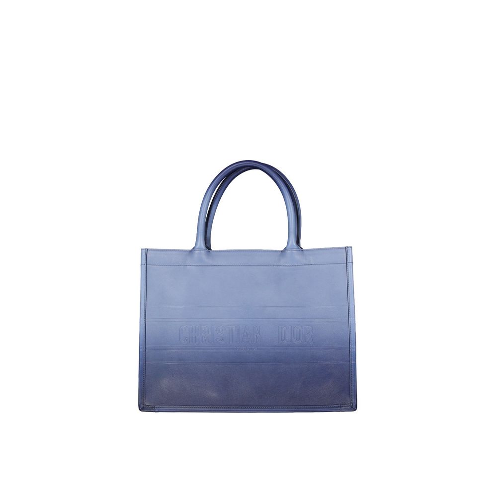 Dior Blue Top Handle Bag