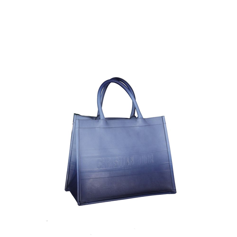 Dior Blue Top Handle Bag