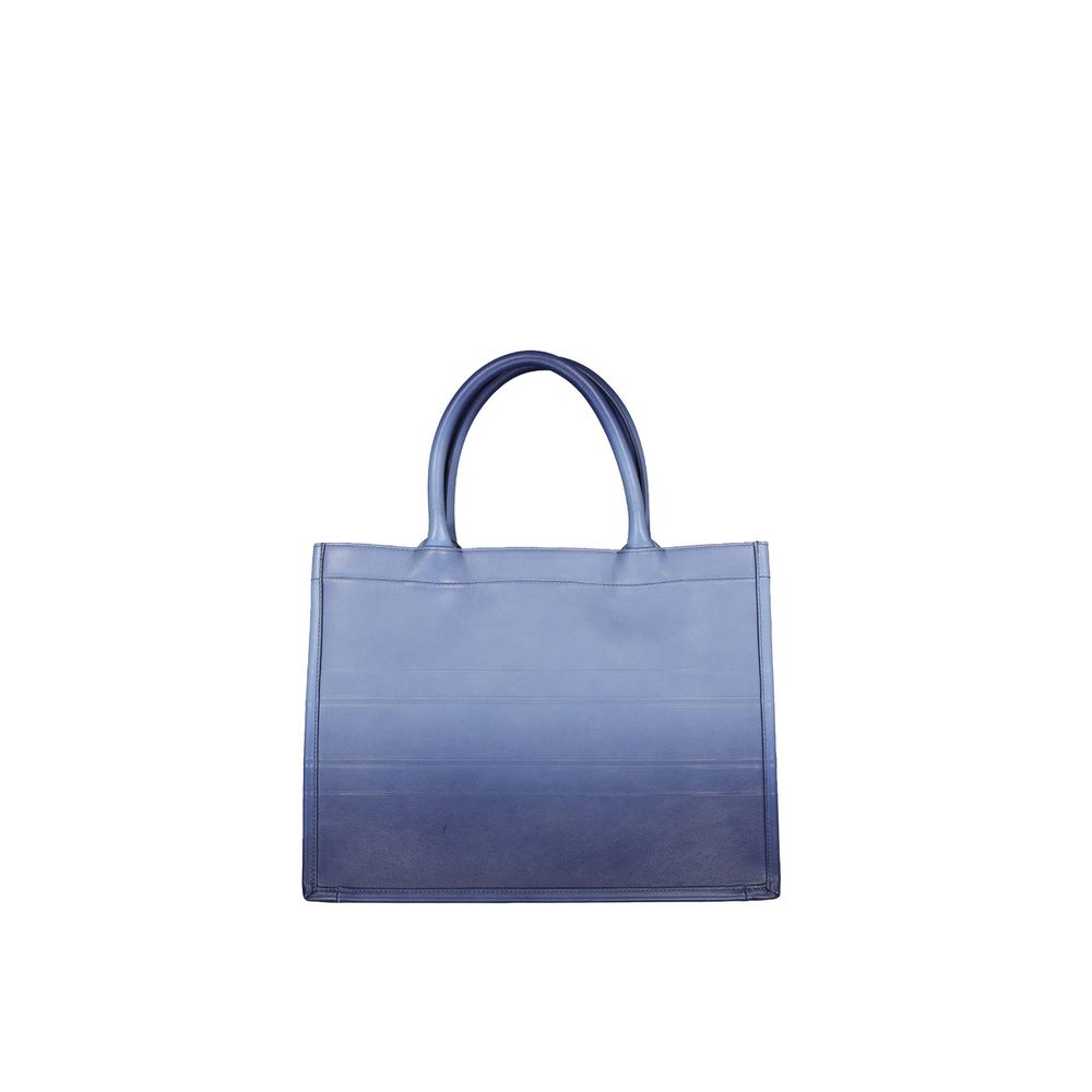 Dior Blue Top Handle Bag