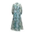 Nissa Blue Polyester Casual Dress