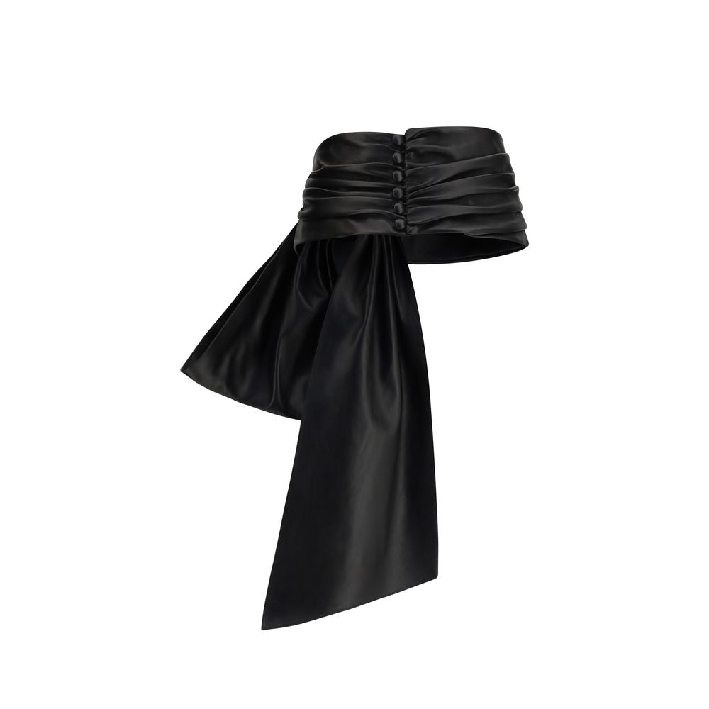 Chloé - Black Lamb Ovis Aries Aries Regular Belt