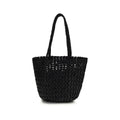 The Row Black Viscose Shoulder Bag