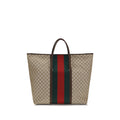 Gucci Beige Polyester Shoulder Bag