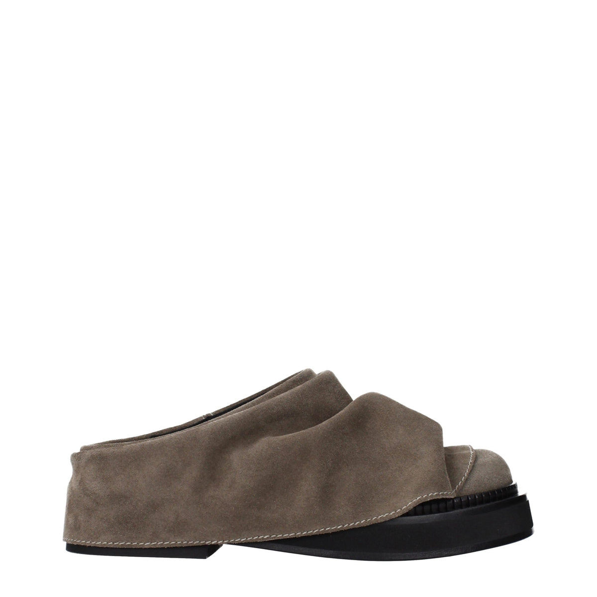 The Attico Vintage-Effect Slippers