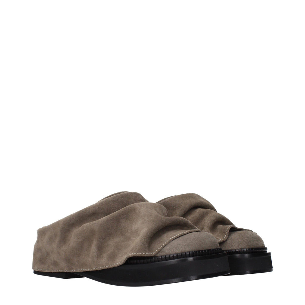 The Attico Vintage-Effect Slippers