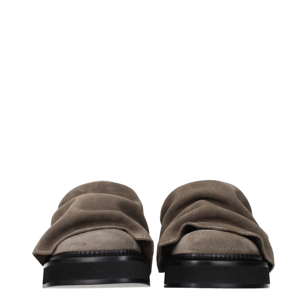 The Attico Vintage-Effect Slippers