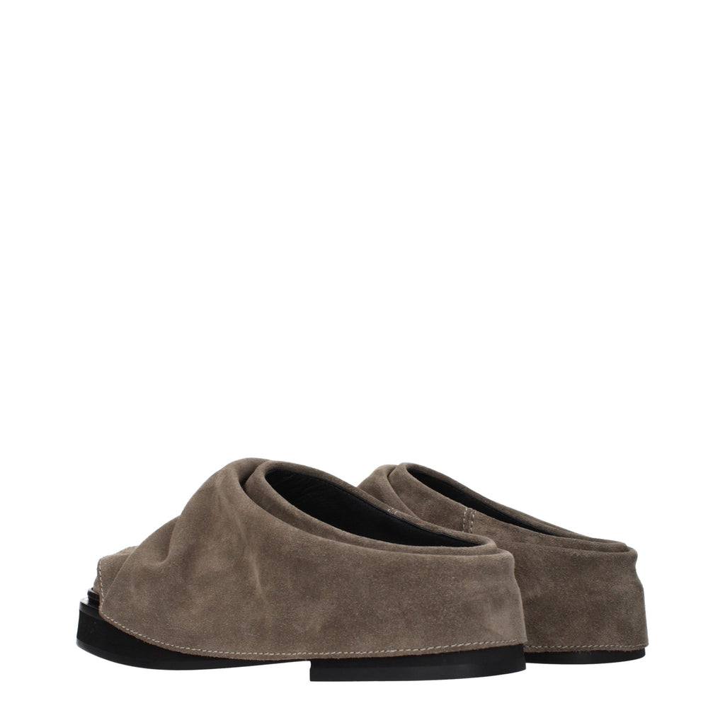 The Attico Vintage-Effect Slippers