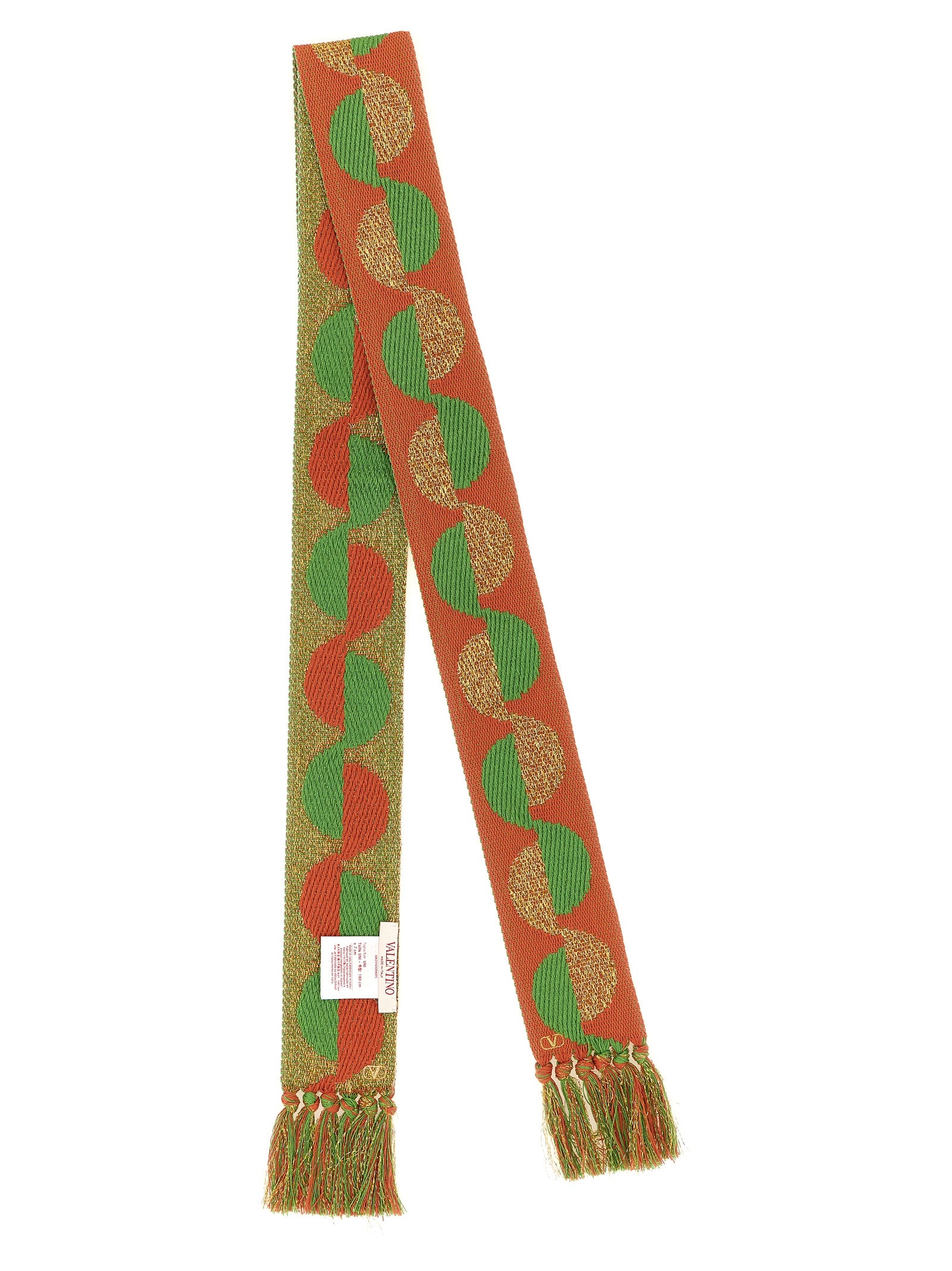 Valentino Garavani Orange Cotton Foulard