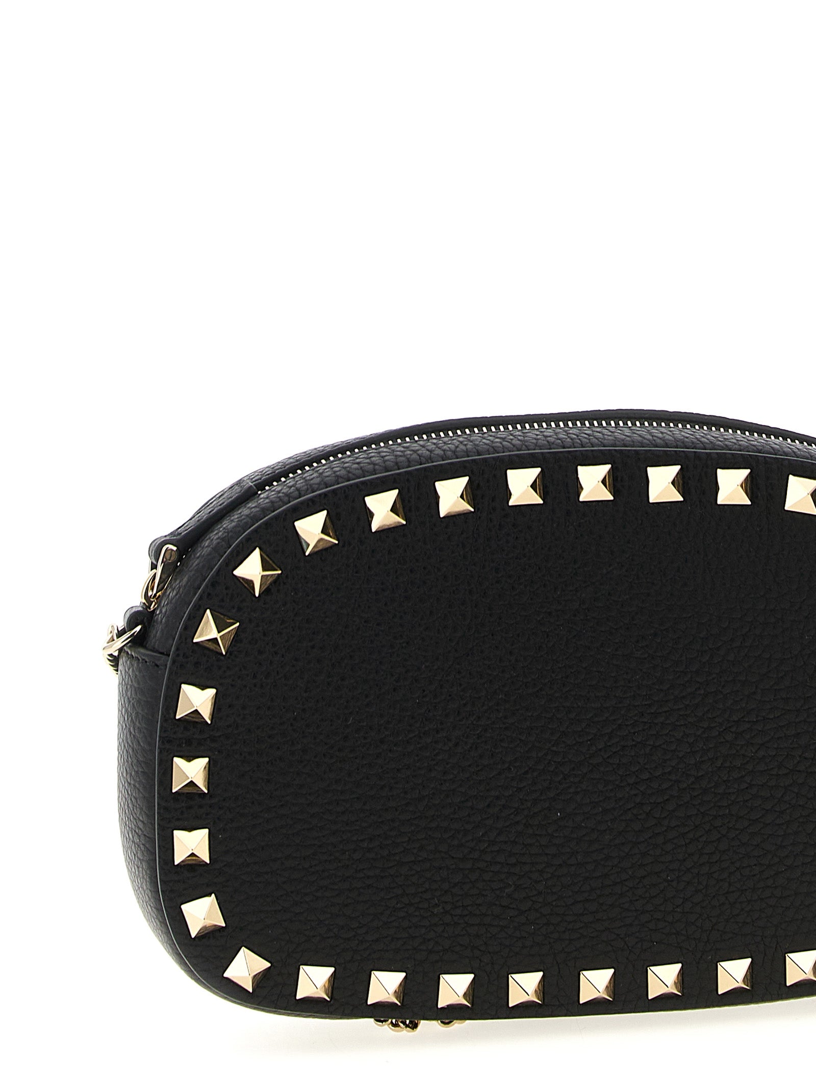 Valentino Garavani Black Calfskin Crossbody Bag