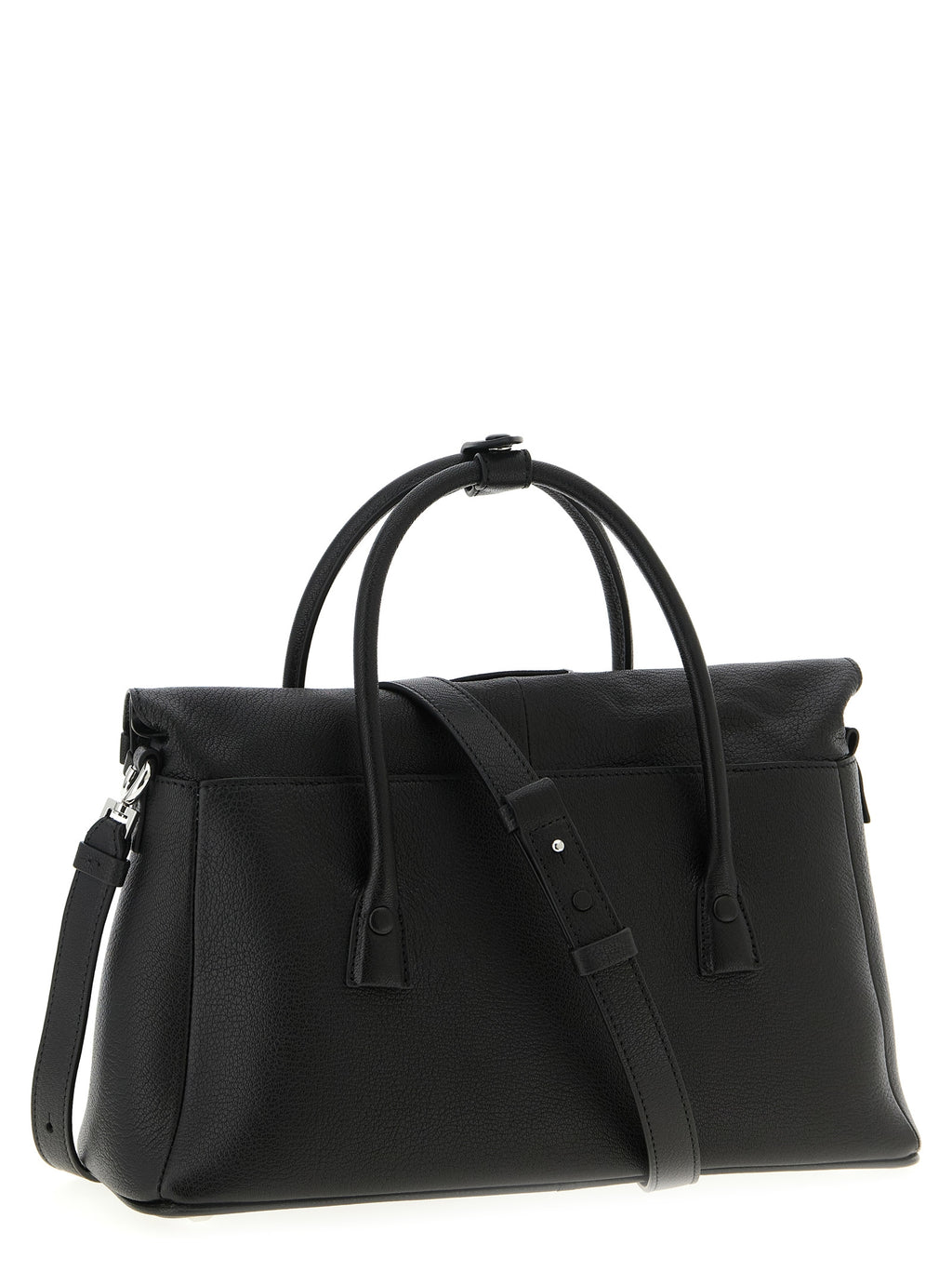 Maison Margiela Black Cashmere Handbag