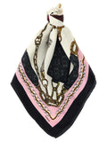 PINKO Multicolor Viscose Foulard