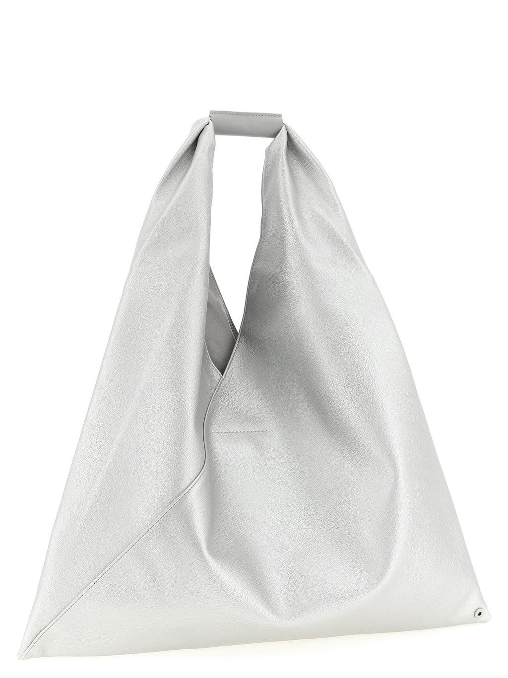 MM6 Maison Margiela Silver Polyethylene Handbag
