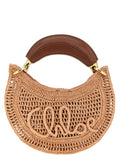 Chloé Multicolor Raffia Handbag