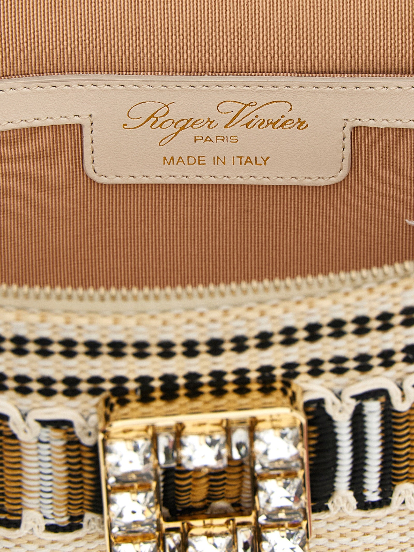 Roger Vivier Multicolor Paper Handbag