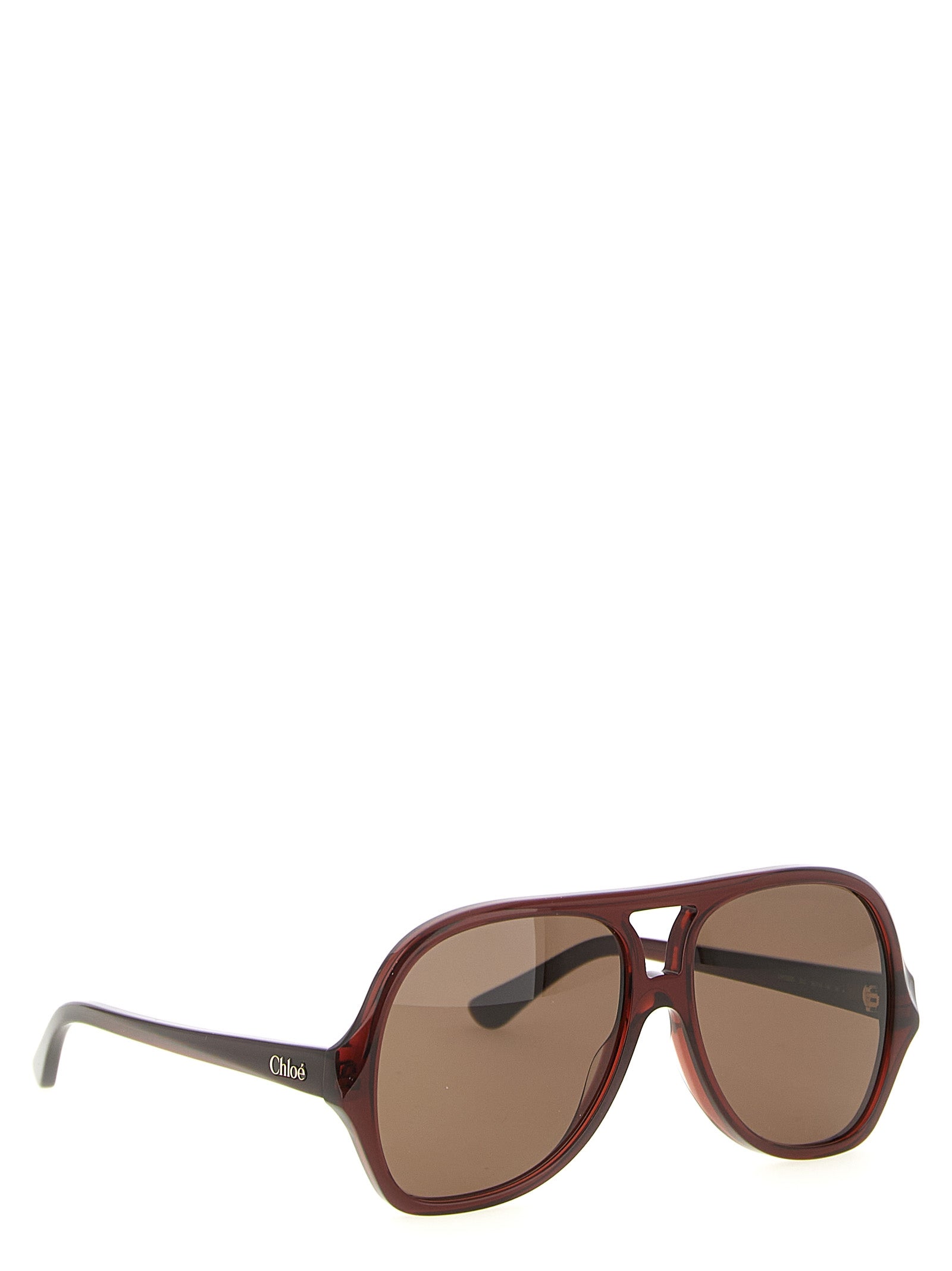 Chloé Bordeaux Acetate Sunglasses
