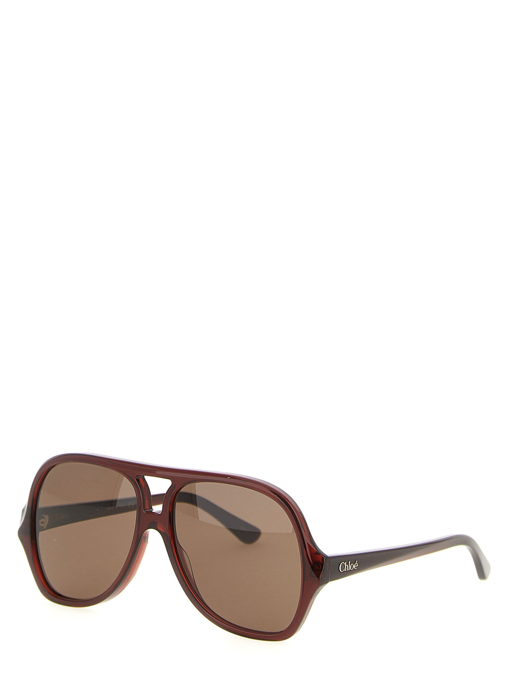 Chloé Bordeaux Acetate Sunglasses