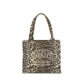 Ganni Brown Cotton Shoulder Bag