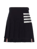Thom Browne 4 Bar Pleated Mini Skirt