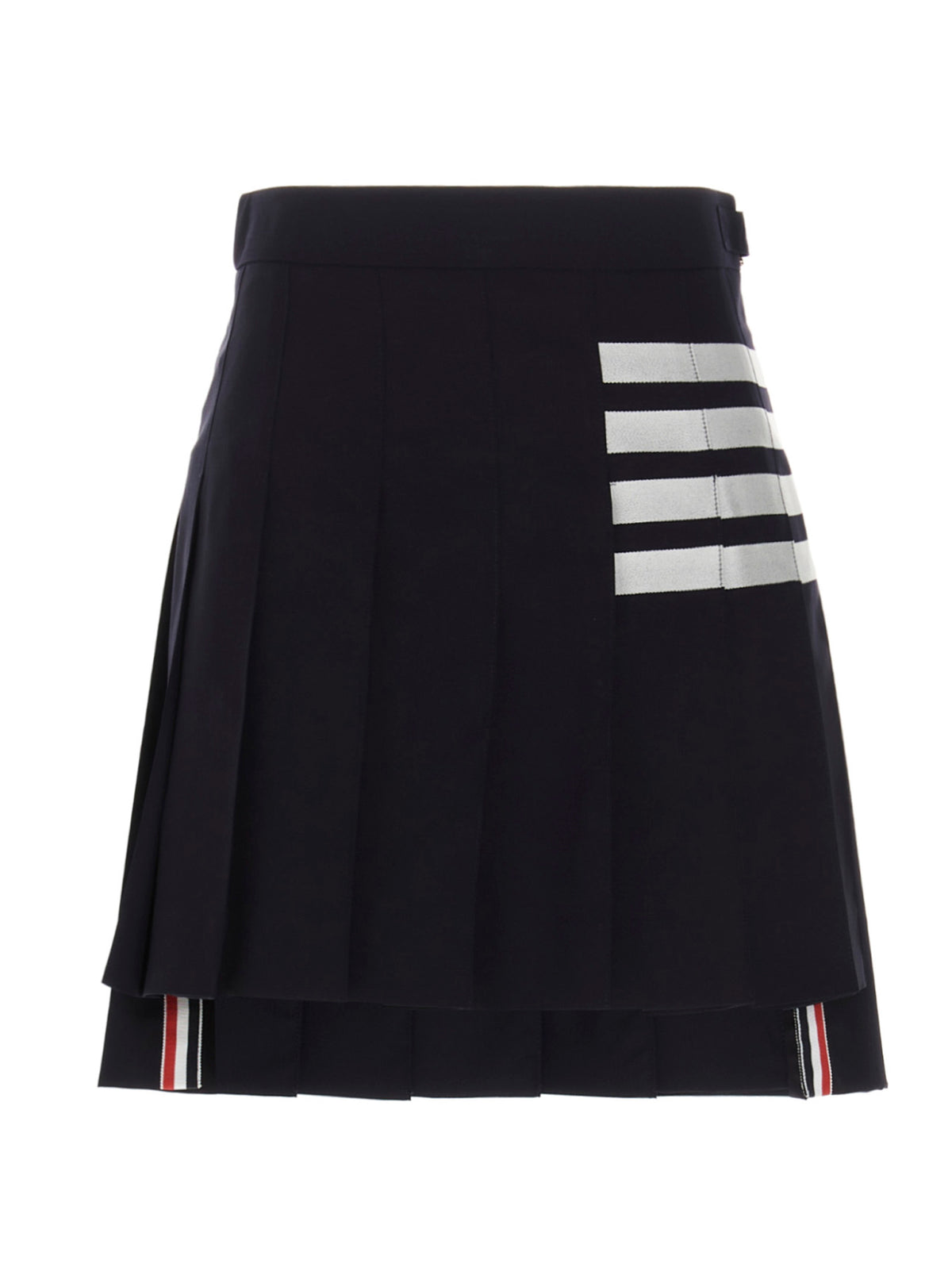 Thom Browne 4 Bar Pleated Mini Skirt