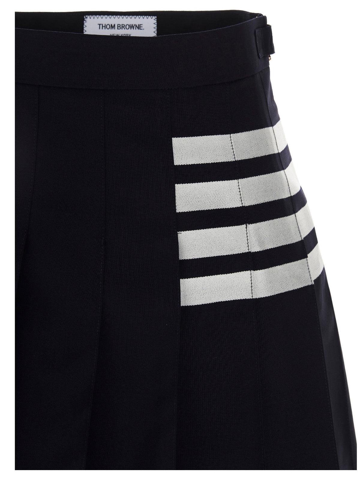 Thom Browne 4 Bar Pleated Mini Skirt