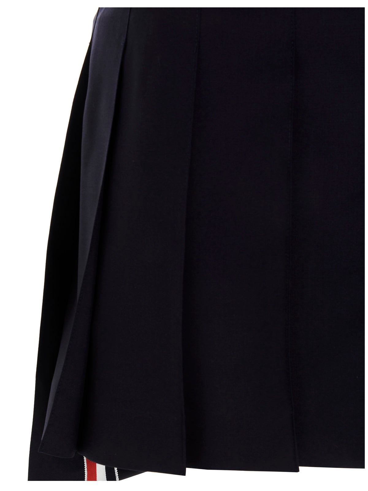 Thom Browne 4 Bar Pleated Mini Skirt