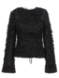 Victoria Beckham Black Polyester Cardigan