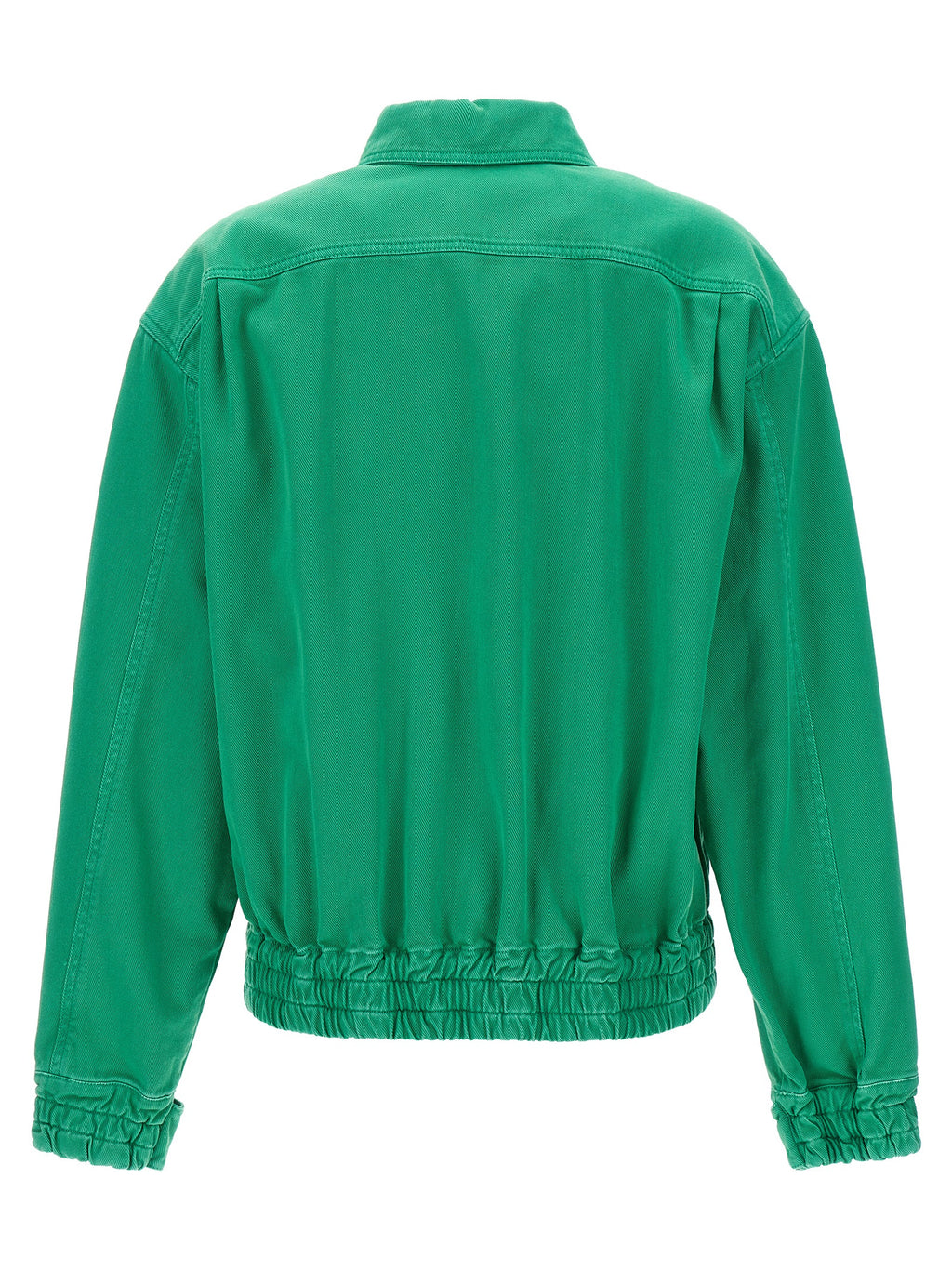 Max Mara Bicolor Cotton Full-Length Jacket