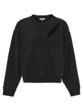 Alexander McQueen Black Cotton Sweatshirt
