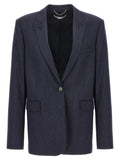 Stella McCartney Blue Viscose Blazer