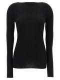 Rick Owens Black Wool Cardigan