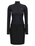 Coperni Black Polyester Short Dress