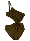 Zimmermann Bicolor Polyamide One-Piece Swimsuit